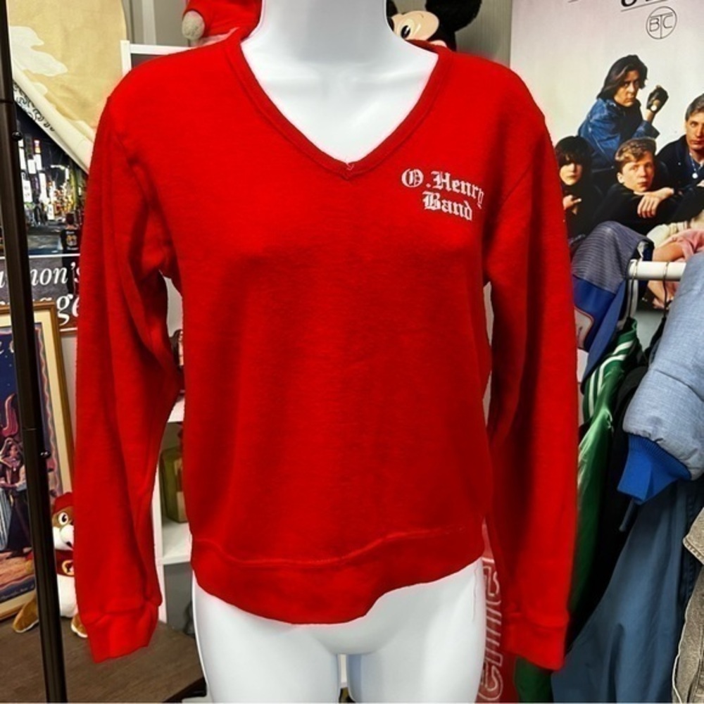 Creslan & Rayon O Henry Band VNTG 1970s made in USA sz small sweater A16